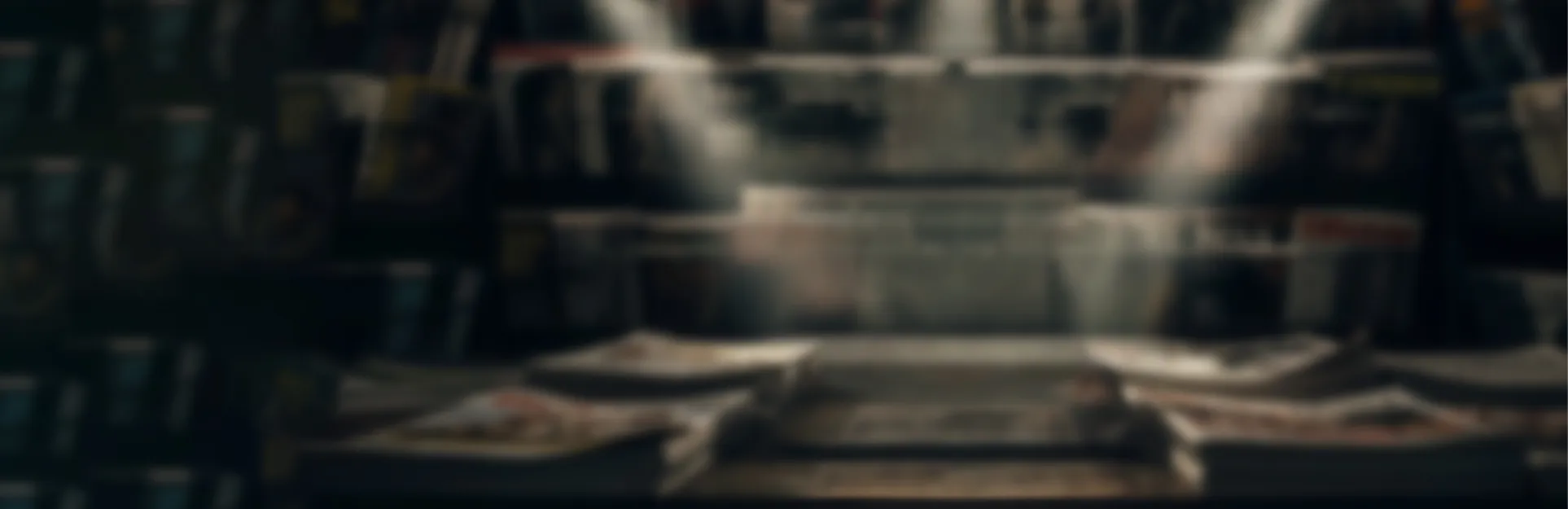 Bulanık kütüphane arkaplan